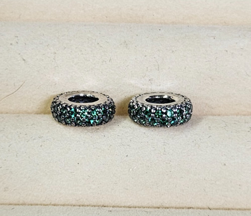 Charm pandora verde - 2,
