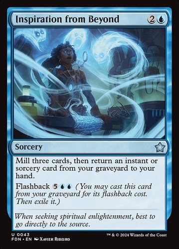 Mtg inspiration from beyond - from,