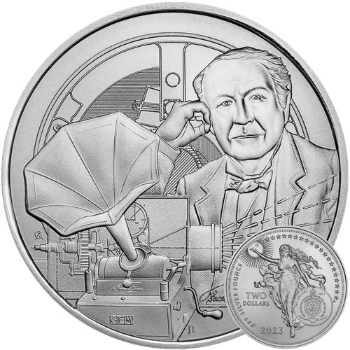Thomas edison 2023 moneta - 2023,