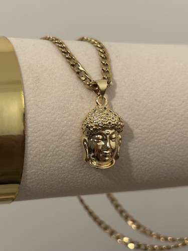 Collana buddha boho riempita - collana,