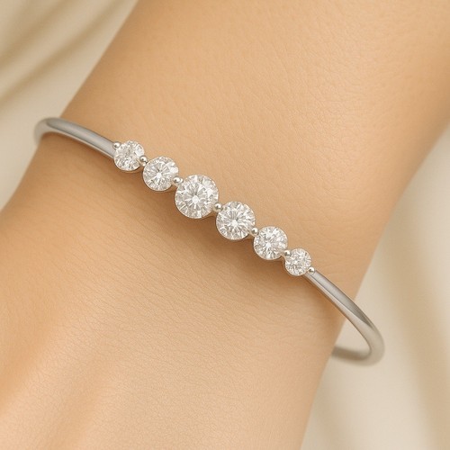 Bracciale oro bianco - 14, kt