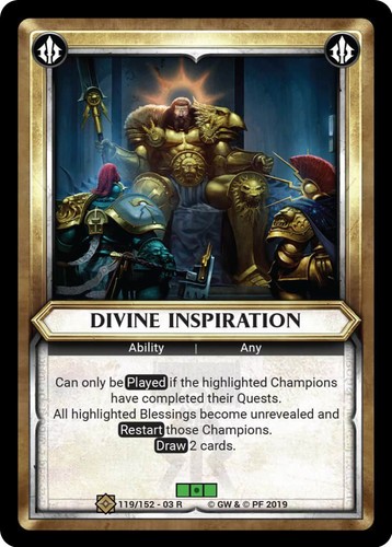 Divine inspiration savagery - divine,