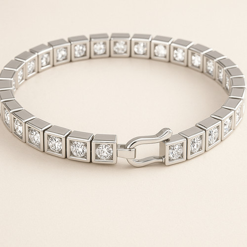 Bracciale certificato ct - 7,00,